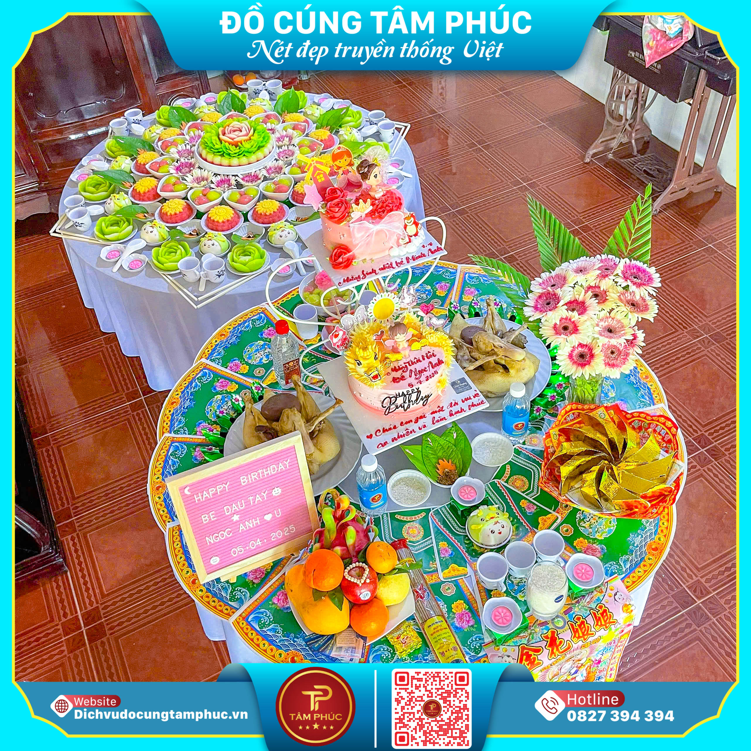 Đồ Cúng Tâm Phúc - Chu Toàn Lễ Nghi, Trọn Vẹn Tâm Ý